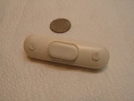 Vintage Chimex Door 500-113 Lighted Bell Push Button 3" 7/8". Fixed Price $8.99.