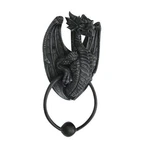 Pacific Giftware 7 Inch Dragon Gargoyle Bust Resin Door Knocker Statue Black. Fixed Price $38.99.
