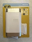 Hampton Bay Wireless Doorbell HB-7314-00 White Brushed Nickel Trim With 6 Tunes. Fixed Price $9.59.