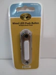 Hampton Bay Wired Led Lighted Push Button Doorbell Antique Brass Finish. Fixed Price $8.00.