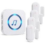 Sanjie Door Chime,wireless Chimes When Opens Entry Alarm For Home/b.... Fixed Price $50.73.
