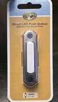 New Hampton Bay Wired Led Lighted Push Button Doorbell Antique Brass Finish. Fixed Price $9.00.
