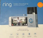 Ring Video Doorbell 2 Security Camera, Excellent Condition. Fixed Price $85.99.