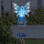 Wind Chimes, Solar Angel With Metal Wings, 13 Led Firefly Lights, .... Fixed Price $35.68.