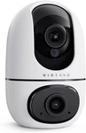 Virtavo Eggsentry XD1 Indoor Wifi Security Camera Dual 360 Ptz Baby Pet Monitor. Fixed Price $27.98.