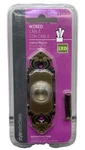 Wired, Led Lighted, Antique Brass Finish Doorbell Button 0163363 51. Fixed Price $11.56.