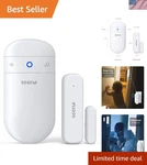 Elegant Wireless Door Chime With Adjustable Volume & 400FT Sensor Range. Fixed Price $28.99.