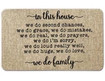 Nydecor Farmhouse Welcome Mat For Front Door 2" X 1'4" (rectangular), Family. Fixed Price $52.99.