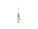 Siddhivinayak Overseas Iron Wrought Brass Finish Wall Hanging Chime 4 Bells. Fixed Price $7.99.