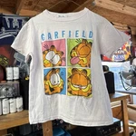 Vintage 1978 Wendy Wilson Single Stitch Garfield Graphic Tee Size. Fixed Price $35.00.