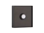 Craftmade Wired Flush Mount Espresso Finish Doorbell Push Button-missing Screw. Fixed Price $15.00.
