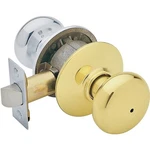 Schlage Plymouth Series F40 605 X 625 Privacy Lockset, Round Design, Knob Ha. Fixed Price $45.12.