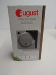 August Home AB-R1 Wi-fi Doorbell Camera Silver. Fixed Price $50.00.