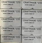Lot Of Craftmade CH1000-W Builder White Door Chime Kit Buttons 1PCS P1. Fixed Price $89.95.