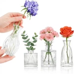 Glass Bud Vases Set Of 4, Sizes Small Flower For Party Home Table. Fixed Price $13.51.