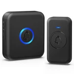Fovksuc Wireless Doorbell, Waterproof 1 Receiver Button, Black. Fixed Price $13.35.