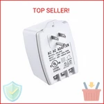 Hotop 1 Pack 24 Volt Transformer, 40 Va Plug In With Ptc Fuse Com. Fixed Price $27.29.