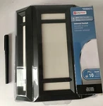 New Utilitech Black Frame Wireless Universal DOORBELL(10 Sound Options)ship Free. Fixed Price $89.00.