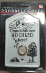 Figi Illuminated Ceramic Doorbell Cover "grandchildren Spoiled Here!" New. Fixed Price $9.59.