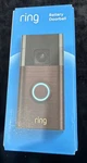 Nib: Ring Battery Doorbell With Camera Venetian Bronze. Fixed Price $54.99.