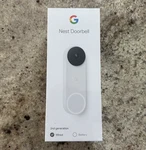 Google Nest Doorbell Wired, 2ND Gen Video Camera White Brand New. Fixed Price $79.88.