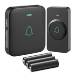 Avantek Wireless Bell, BA-11 Waterproof Battery Operated Black. Fixed Price $27.46.