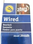 Heath Zenith Complete Door Bell Kit Wired Genuine Sound 2-TONE. Fixed Price $11.84.