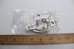 Delaney Hardware 1.75 In. X 4 Satin Nickel Door Knocker With Viewer. Fixed Price $8.97.
