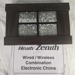 Doorbell Heath Zenith Designer Wired/wireless Brown Finish 10 Tune DC-3338 Read. Fixed Price $22.95.