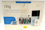 Ring Video Doorbell 2 + Chime-open Box Never Installed. Fixed Price $74.99.