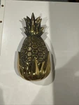 Pineapple Door Knocker By Michael Healy -brass Finish (premium Size ). Fixed Price $27.50.