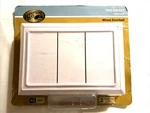Hampton Bay Wired Door Chime In White. Fixed Price $12.99.