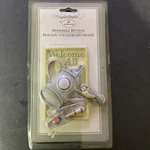 Hallmark Marjolein Bastin "welcome All" Garden Theme Decorative Doorbell Button. Fixed Price $13.00.