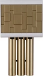 Craftmade Westminster 3-TUBE Modern Doorbell Chime White And Satin Brass. Fixed Price $184.99.
