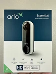 Arlo Essential Wired Doorbell - Hd Video, 180 View, Night Vision, Audio. Fixed Price $37.88.