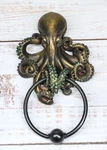 Ebros Deep Ocean Creature Octopus Door Knocker 8.5"TALL Kraken Monster Cthulhu. Fixed Price $29.99.