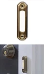 Defiant Push Button Lighted Doorbell 2.75 Antique Brass-new/sealed. Fixed Price $10.55.