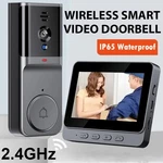 Wireless Security Intercom Doorbell Hd Night Vision Visual Video Camera. Fixed Price $42.74.