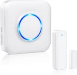 Wireless Door Chime Alarm With 600 Ft Range - Easy Install Contact Sensor. Fixed Price $28.21.