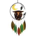 Blue Handworks Spiky Owl Glass Wind Chime. Fixed Price $29.85.