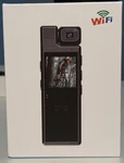 4K Body Camera Wifi Dvr 130 Rotatable Lens, Night Vision, 1.3 Lcd, 1200MAH. Fixed Price $23.00.
