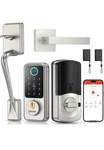 Hornbill Smart Front Door Lock Entry Set Keyless W/ Handle Deadbolt Touch. Fixed Price $79.99.