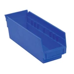Akro-mils Small Parts Shelf Bins 4-1/8X11-5/8X4" Blue Lot Of 24. Fixed Price $53.78.