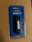 Heath Zenith SL-664-90 Wired Push Button, Black Finish With White Center. Fixed Price $7.99.