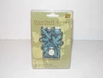 Vintage Brass Maple Leaf Doorbell Cover Hand Cast Illuminated Button Figi. Fixed Price $21.99.