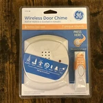 General Electric Wireless Door Chime 7 Unique Sounds Model 19208. Fixed Price $15.95.