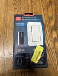 Globe Electric 18000156 Smart Doorbell Kit, Button, 85 Db, Ding Dong. Fixed Price $31.50.