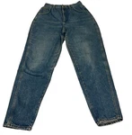 Lee 305 Jeans Women's Size 14 High Waist Medium Wash Blue Mom Usa *read. Fixed Price $9.72.