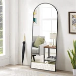 Beautypeak 65"X24" Full Length Mirror, Arch Body Floor Wall Mirr.... Fixed Price $163.78.