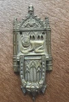 Antique Gothic Revival Brass Door Knocker Chester Imp Medieval Church Grotesque. Fixed Price $105.00.